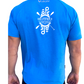 DRUMMERS - Mens UV Performance S/S Tech Tee - Cyan - CUSTOM