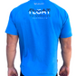 Mens UV Performance S/S Tech Tee - Cyan - CUSTOM