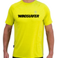 WINDSURFER Branded Mens UV Performance S/S Tech Tee- Lime - CUSTOM