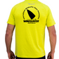 WINDSURFER Branded Mens UV Performance S/S Tech Tee- Lime - CUSTOM