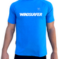 WINDSURFER Branded Mens UV Performance S/S Tech Tee- Cyan - CUSTOM