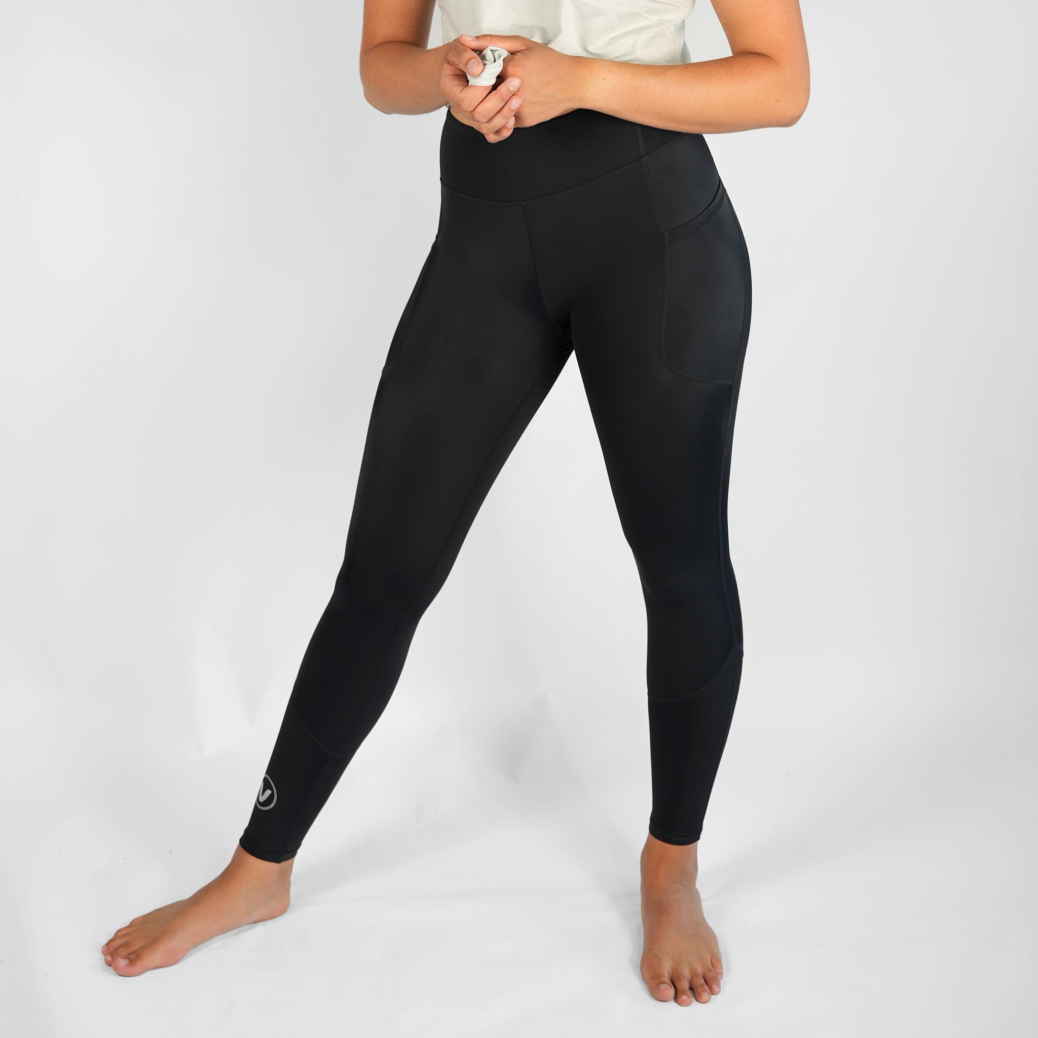 UV ERGO Full Length Women's Leggings - Black