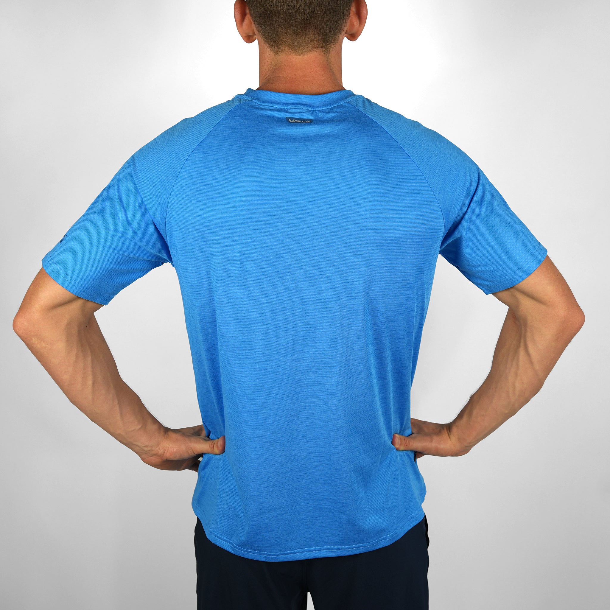UV Ocean Tech Short Sleeve Tee - Cyan | Vaikobi