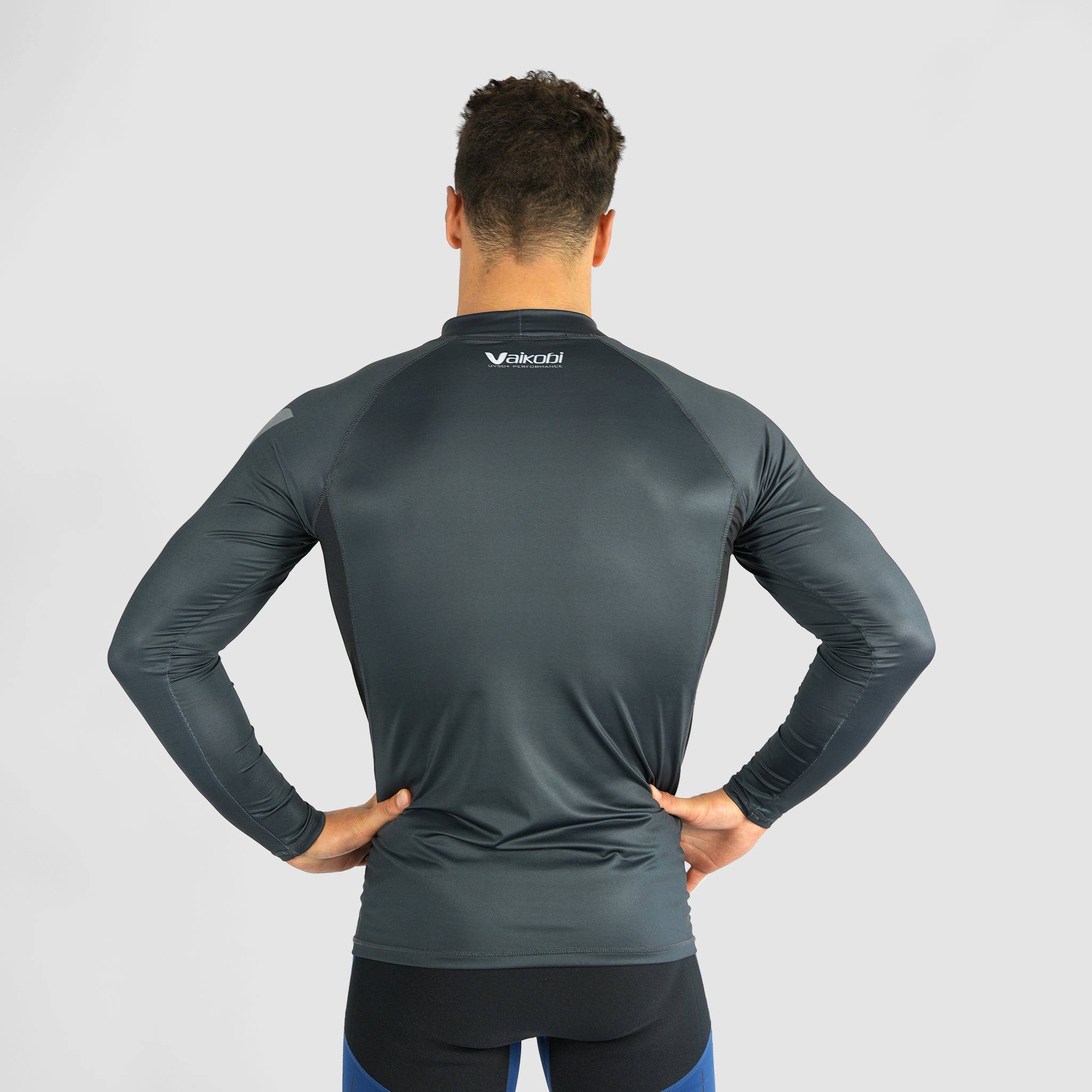 Long Sleeve Rash Top - Charcoal