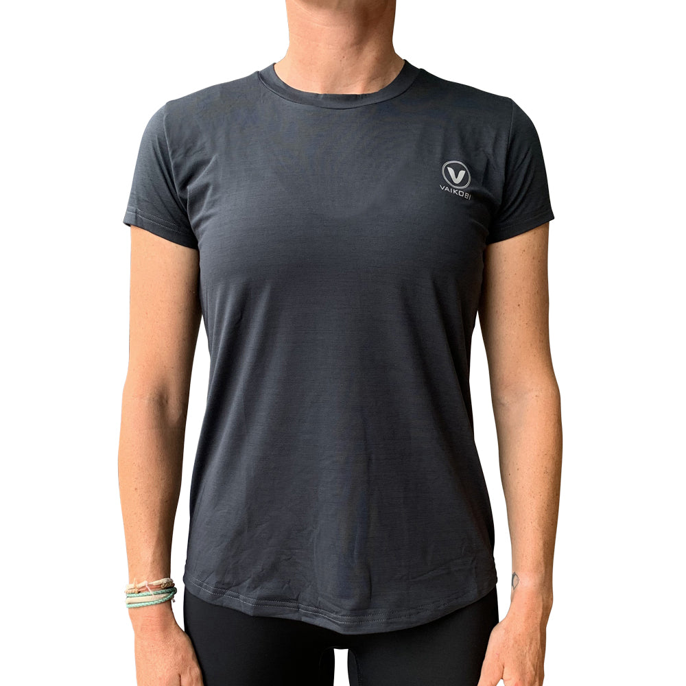 Season 2023 - Women's UV Performance Tech Tee - Charcoal