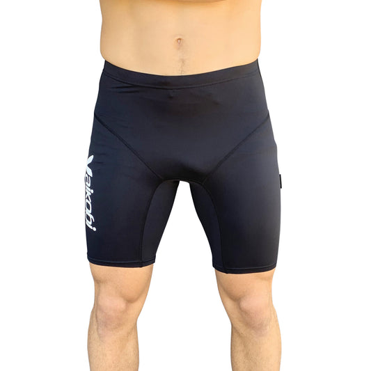 NEW- Mens UV Paddle Shorts - Black