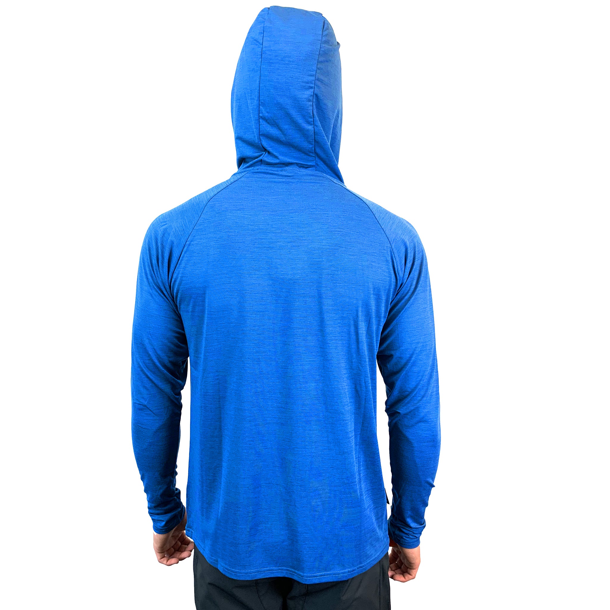 Season 2023 - UV Performance L/S Hooded Tech Top - Cyan