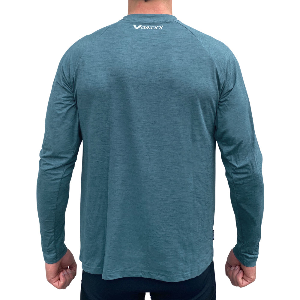 Season 2023 - UV Performance L/S Tech Top - Ocean Blue