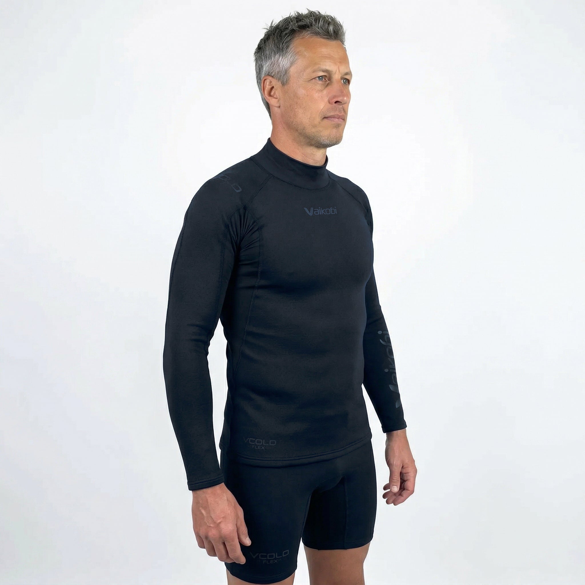 VCOLD FLEX Long Sleeve Top - Stealth Black