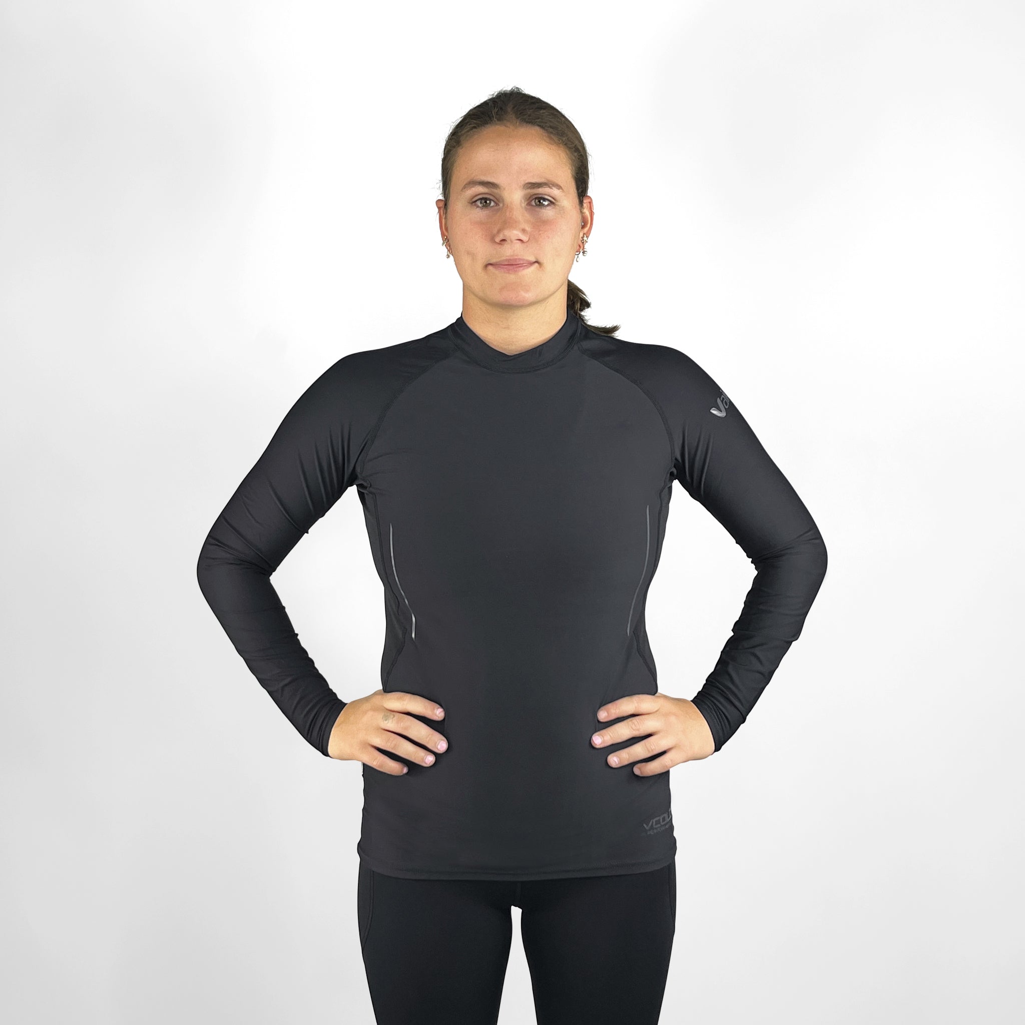 VCOLD Base Layer Long Sleeve Top - Black