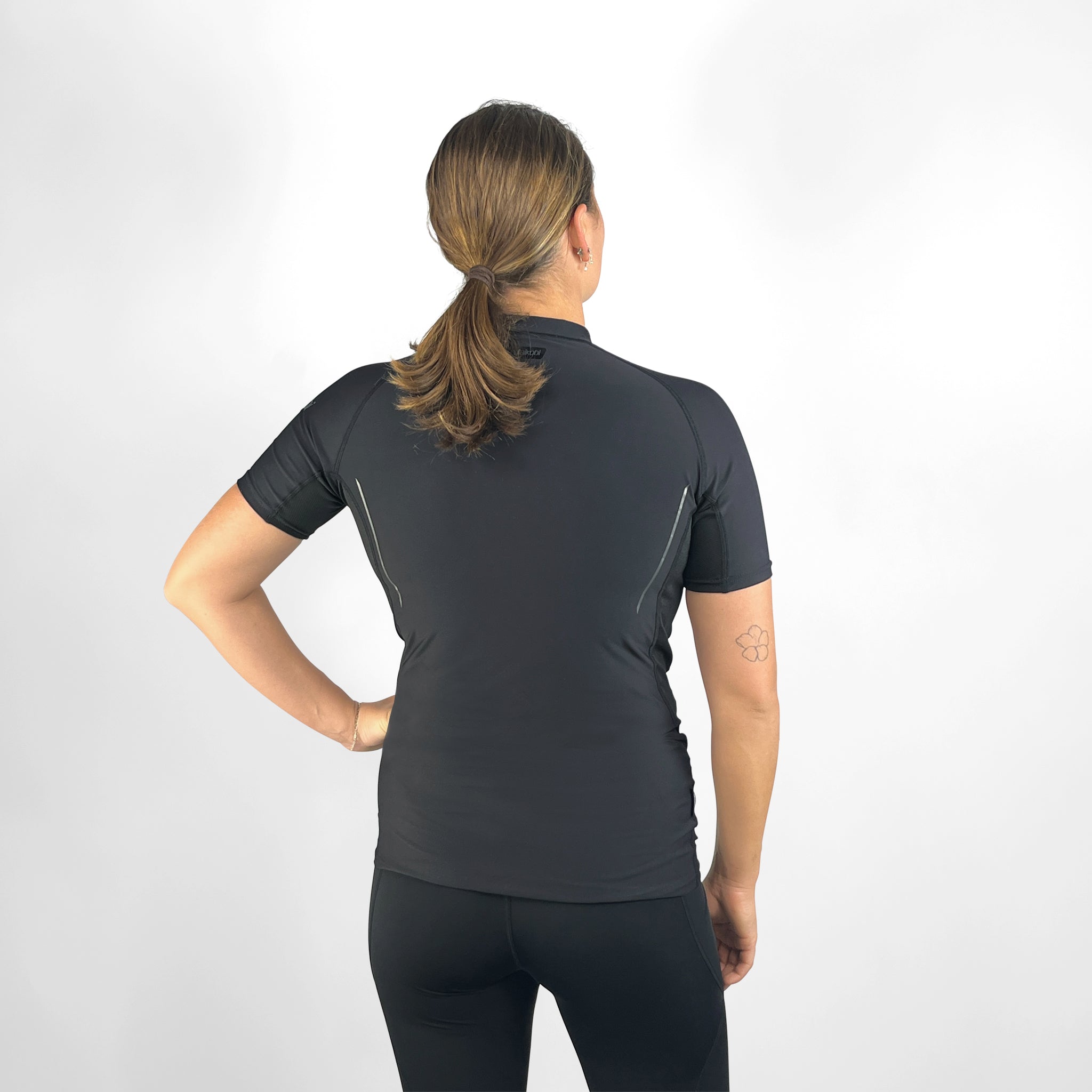 VCOLD Base Layer Short Sleeve Top - Black