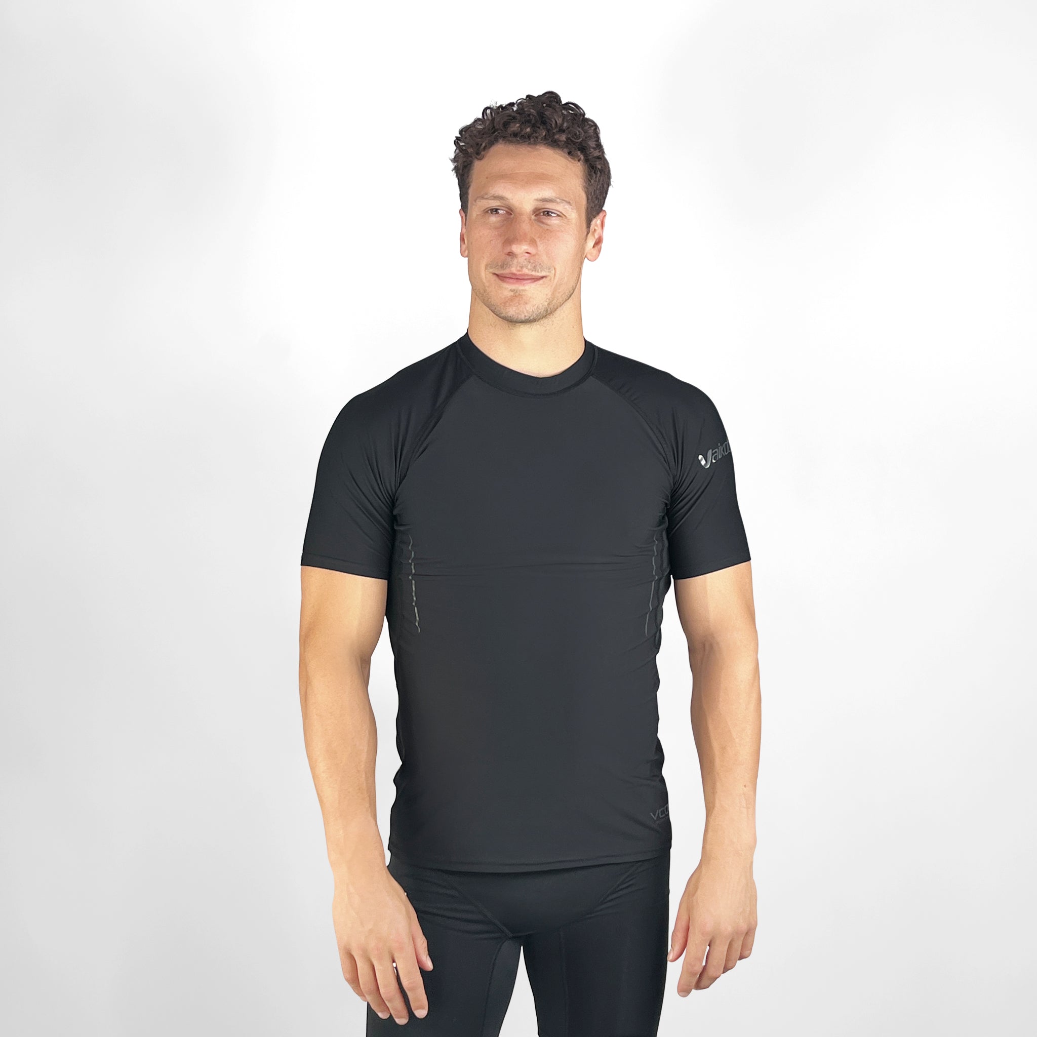 VCOLD Base Layer Short Sleeve Top - Black