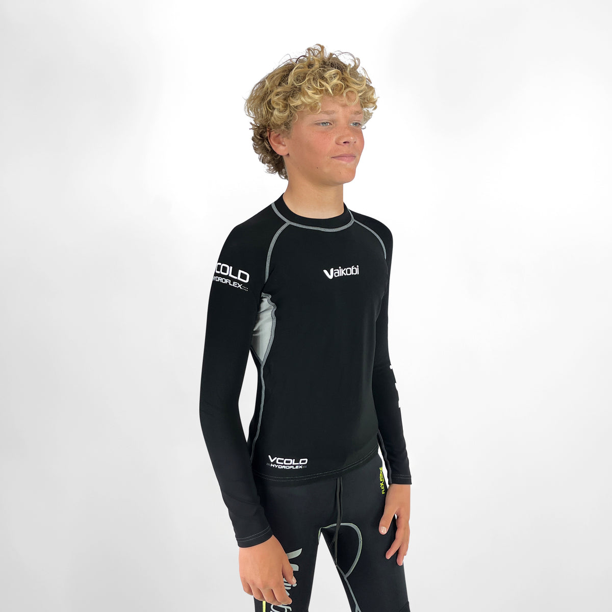 Youth VCOLD Hydroflex Top - Black