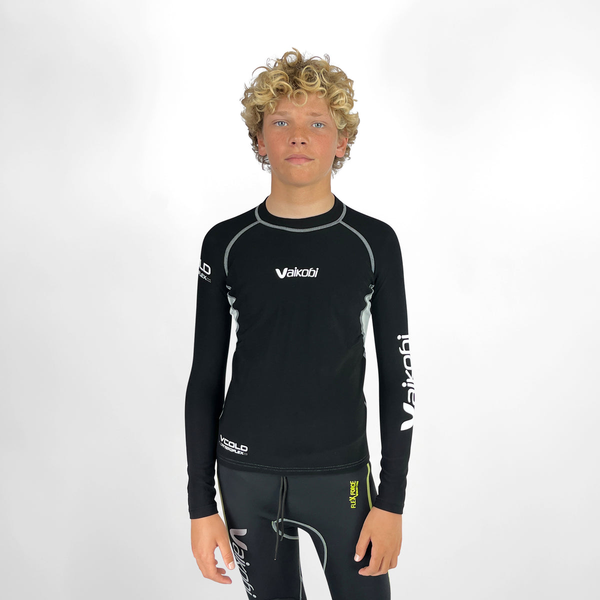 Youth VCOLD Hydroflex Top - Black