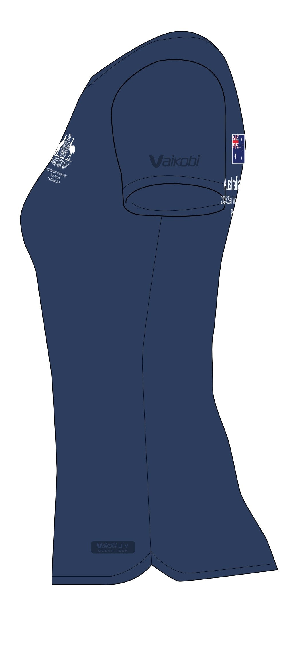 Women's UV Ocean Tech S/S Tee - Navy - 29er WORLD Champs