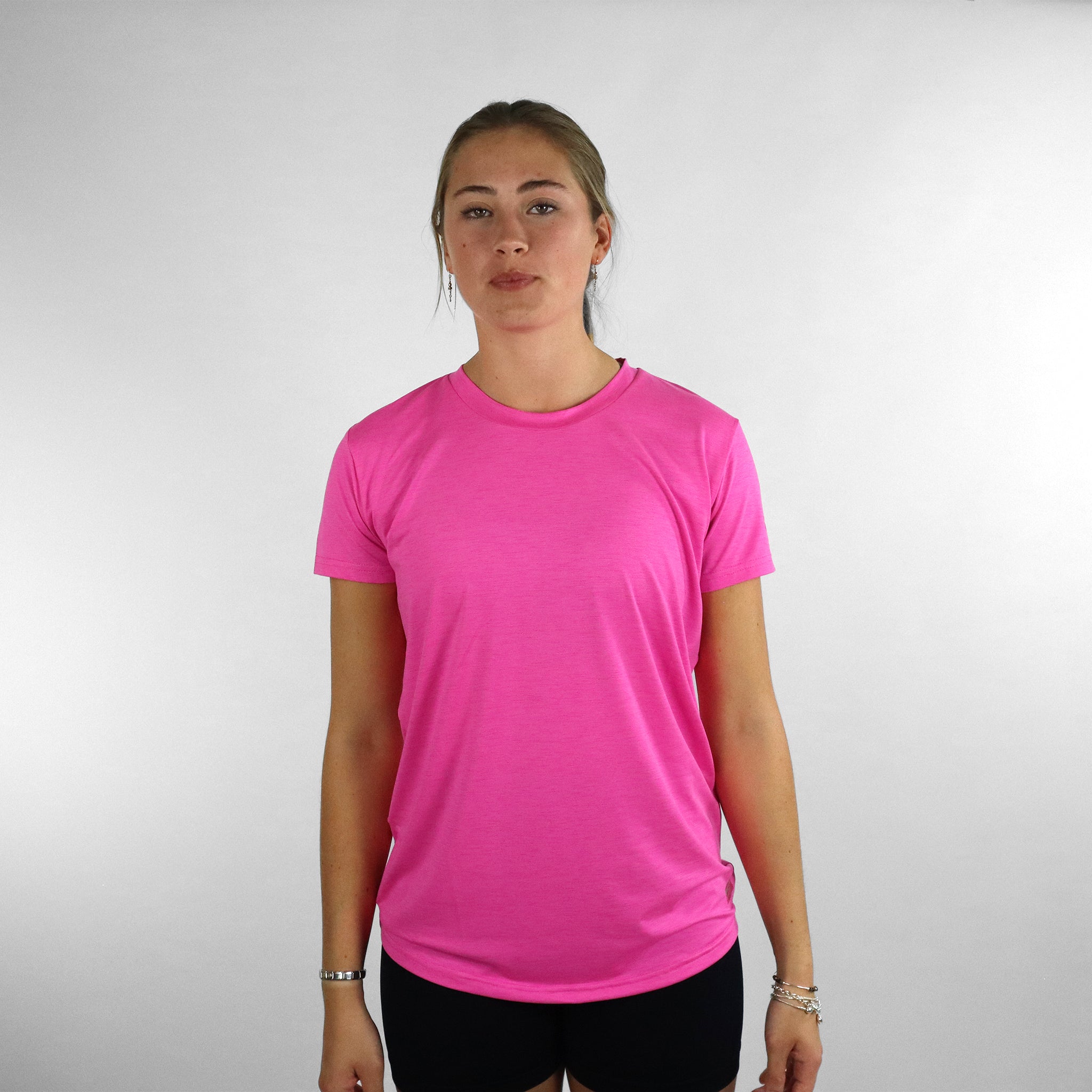 Women's UV Ocean Tech S/S Tee - Pink