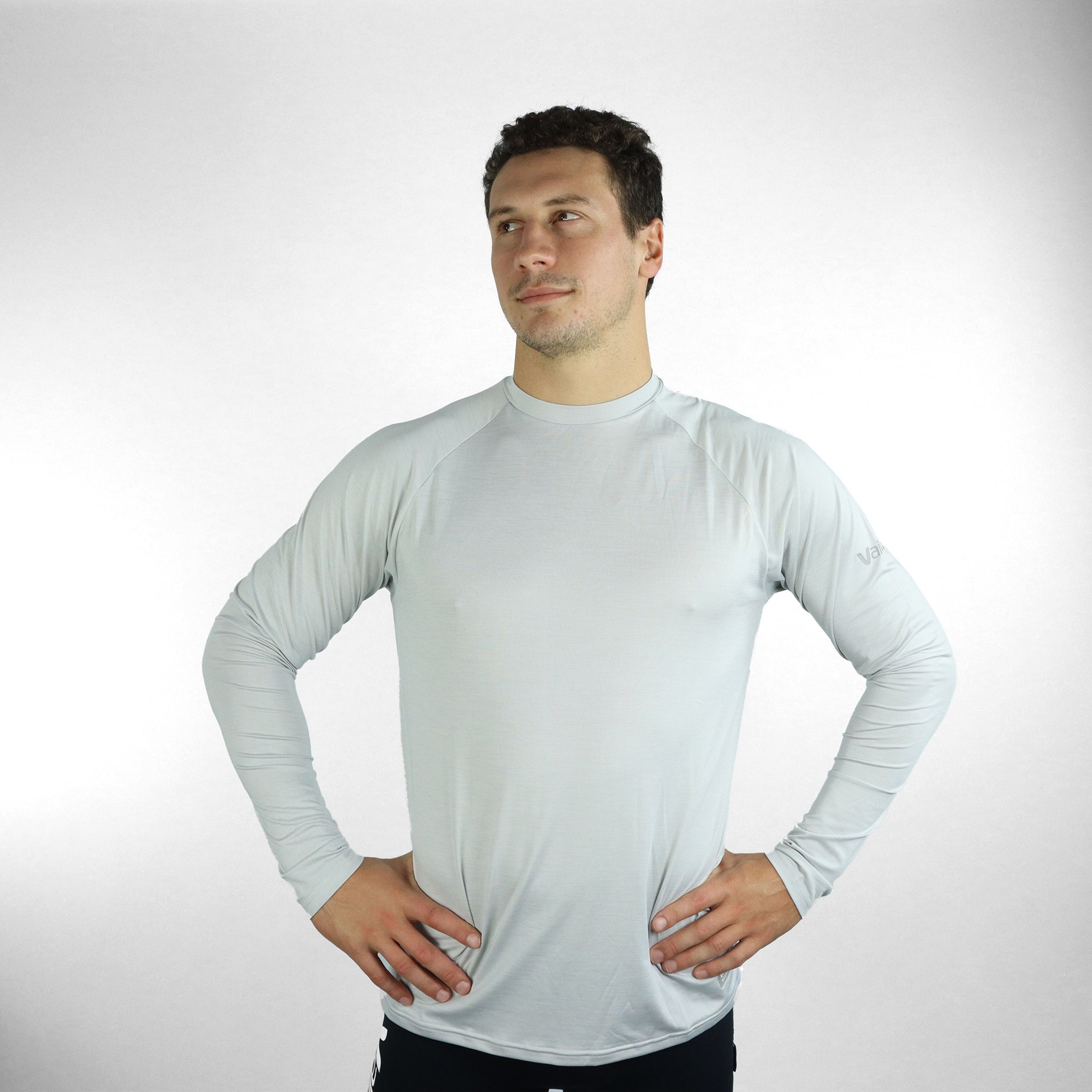 UV Ocean Tech L/S Tee - Silver