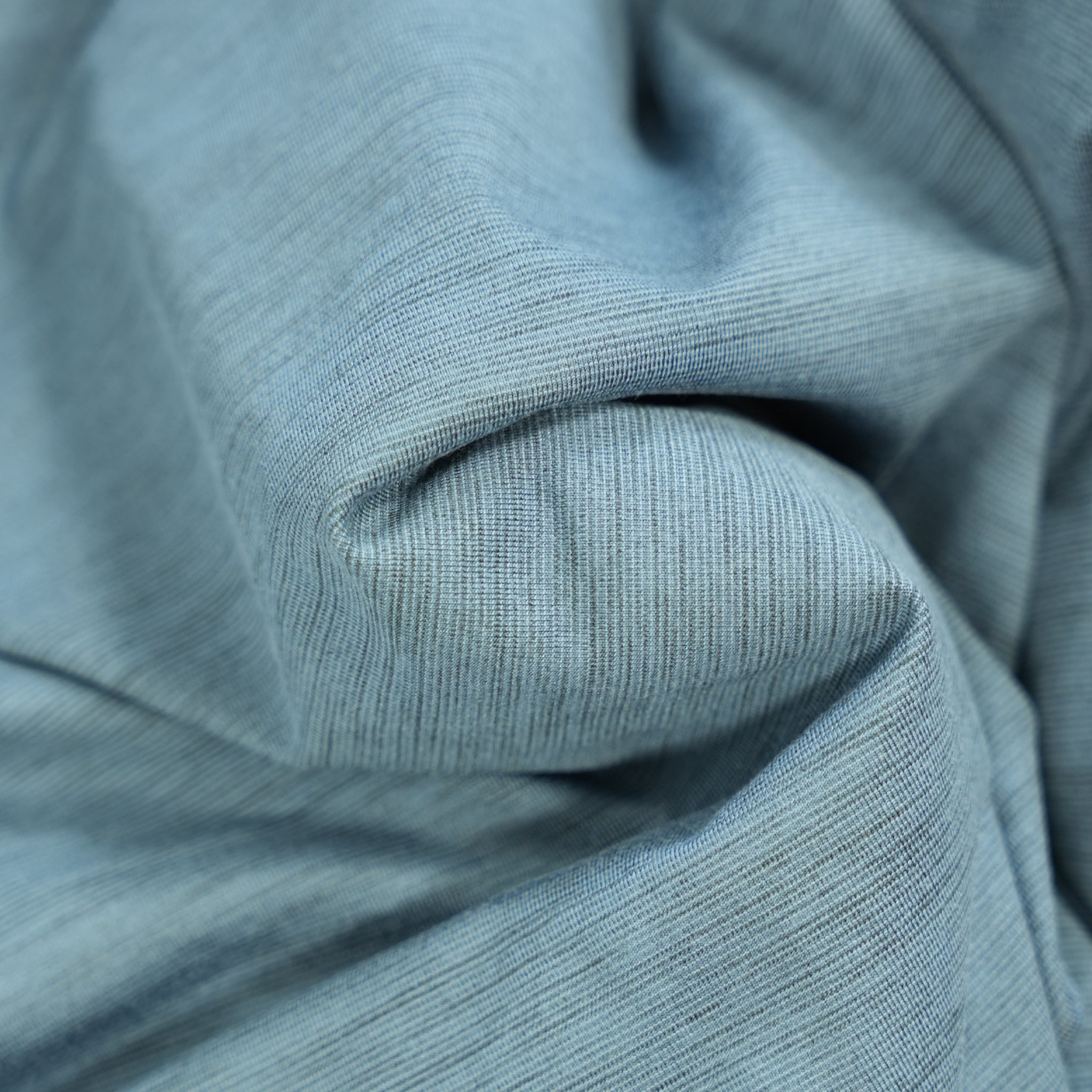 UV Ocean Tech L/S Hooded Top - Ocean Blue