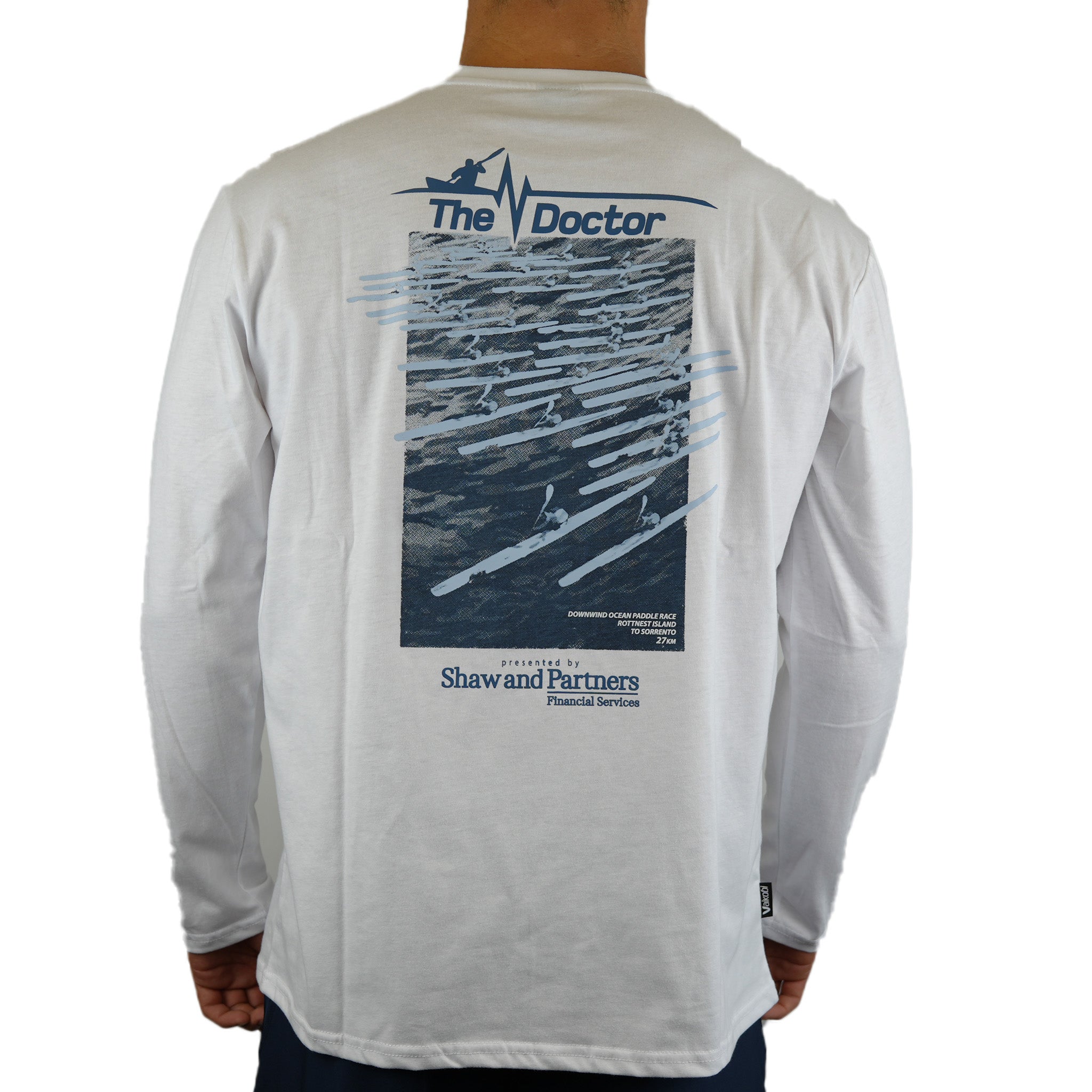 The Doctor - Long Sleeve White Tee
