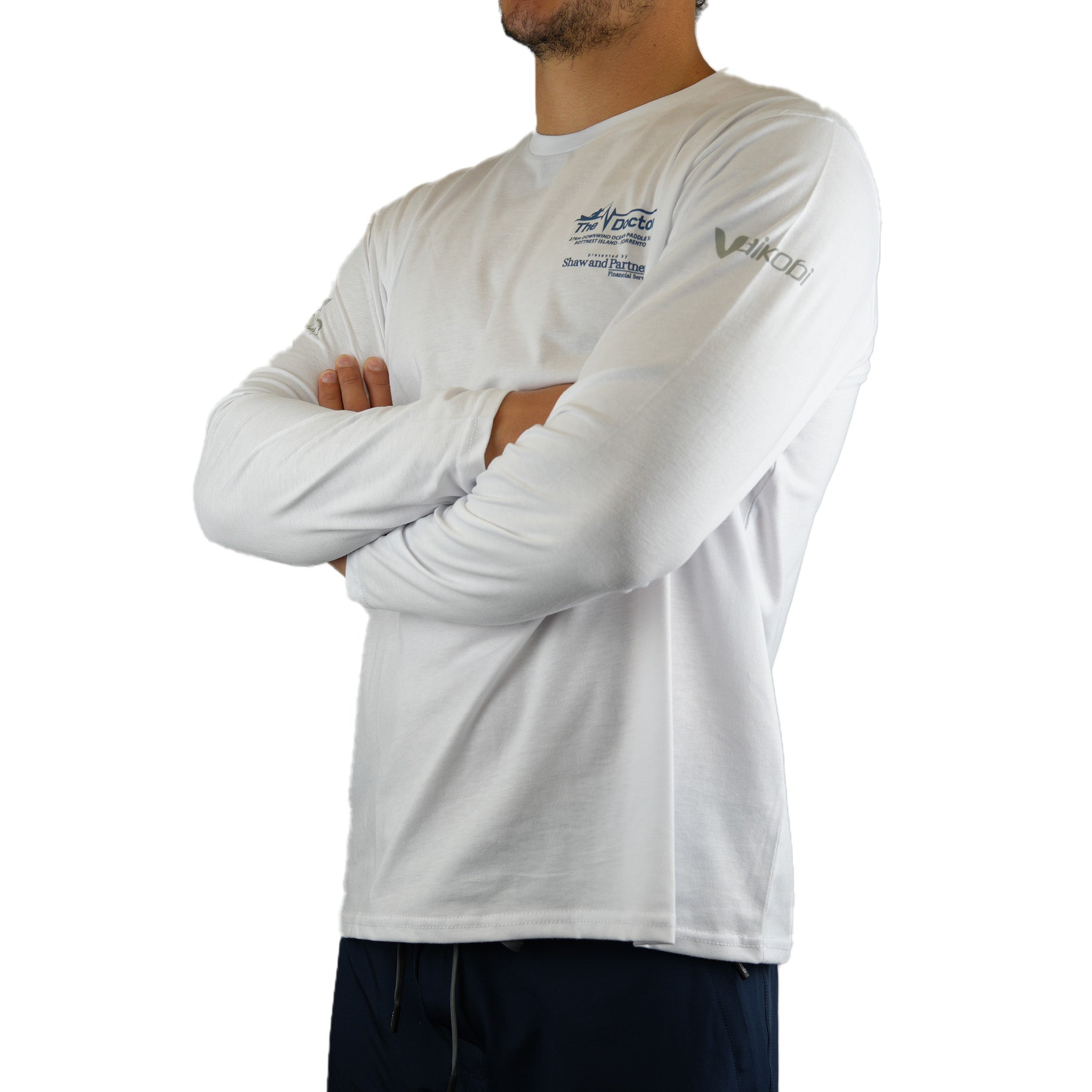 The Doctor - Long Sleeve White Tee