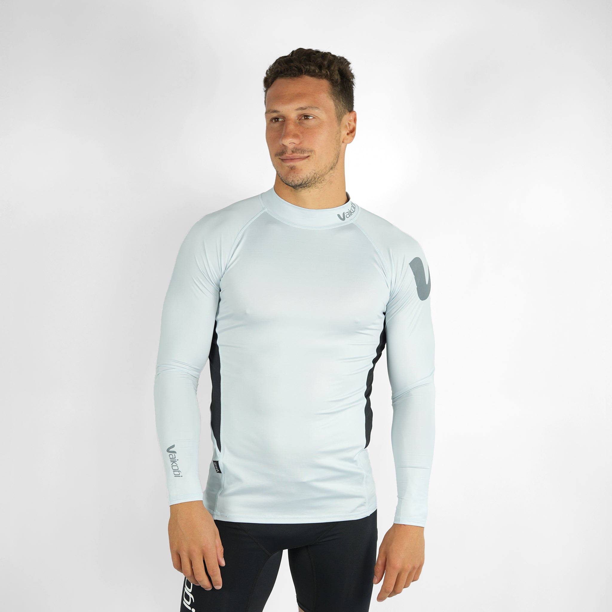Long Sleeve Rash Top - Silver
