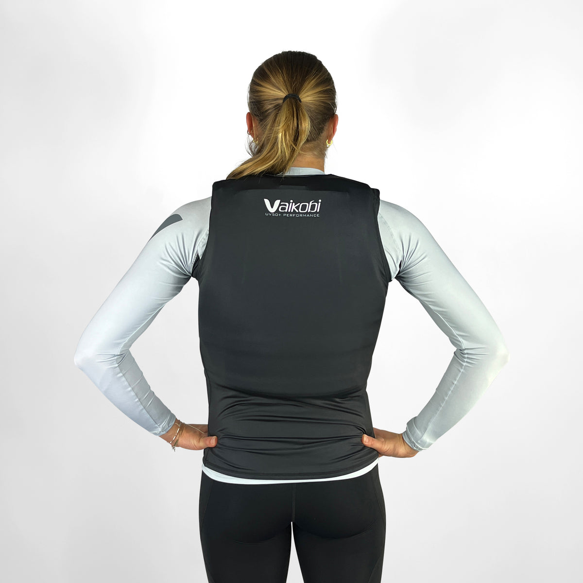 UV Spandex Race Vest - Charcoal