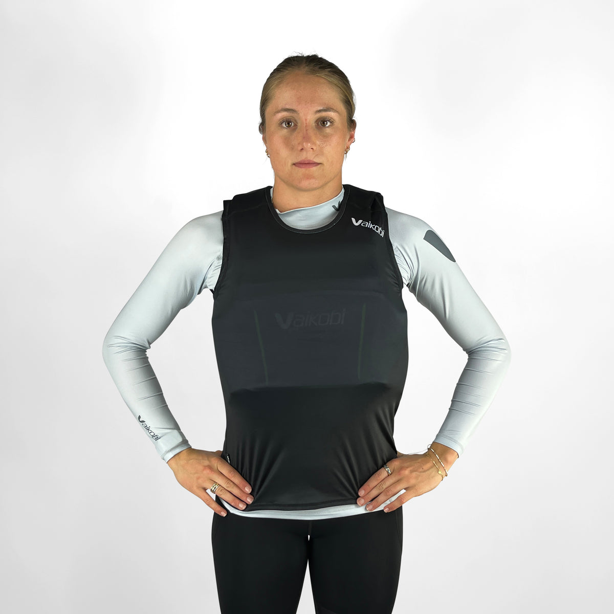 UV Spandex Race Vest - Charcoal