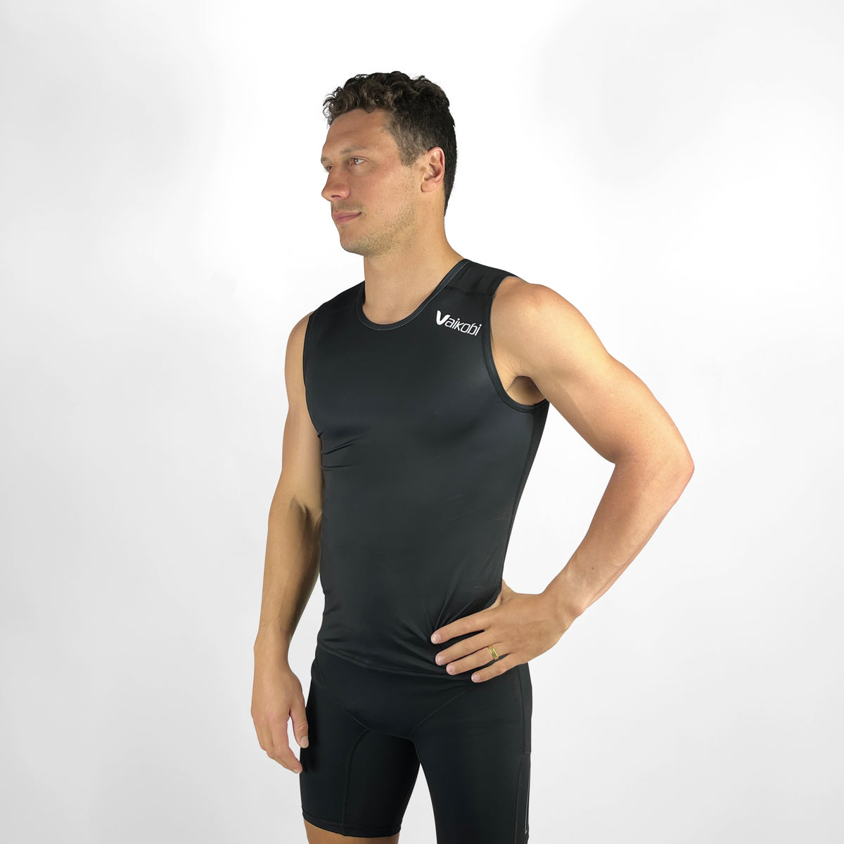 UV Spandex Race Vest - Charcoal