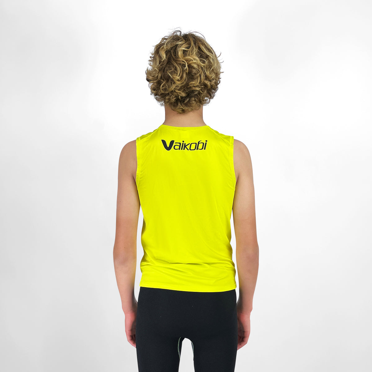 Youth UV Spandex Race Vest - Yellow