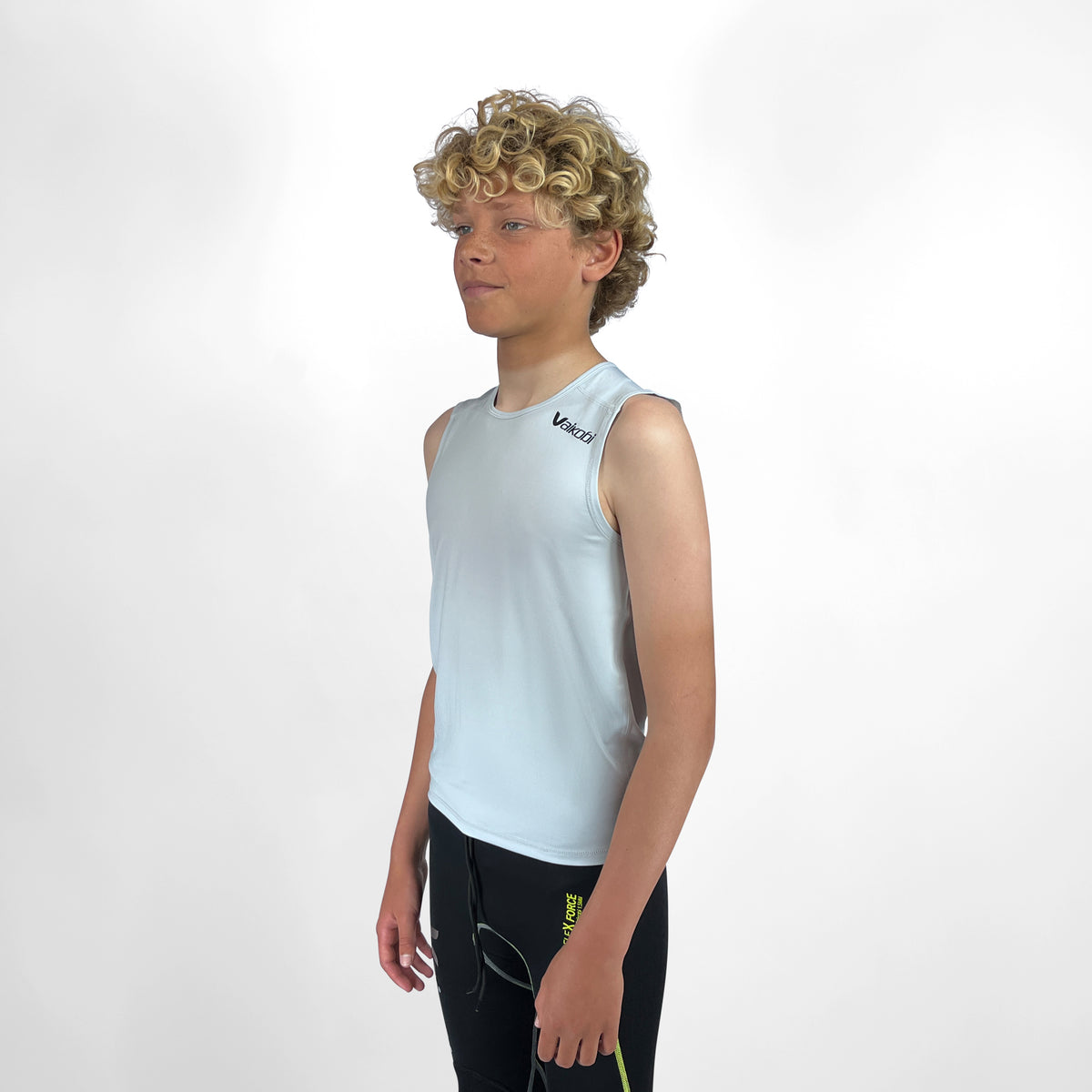Youth UV Spandex Race Vest - Silver
