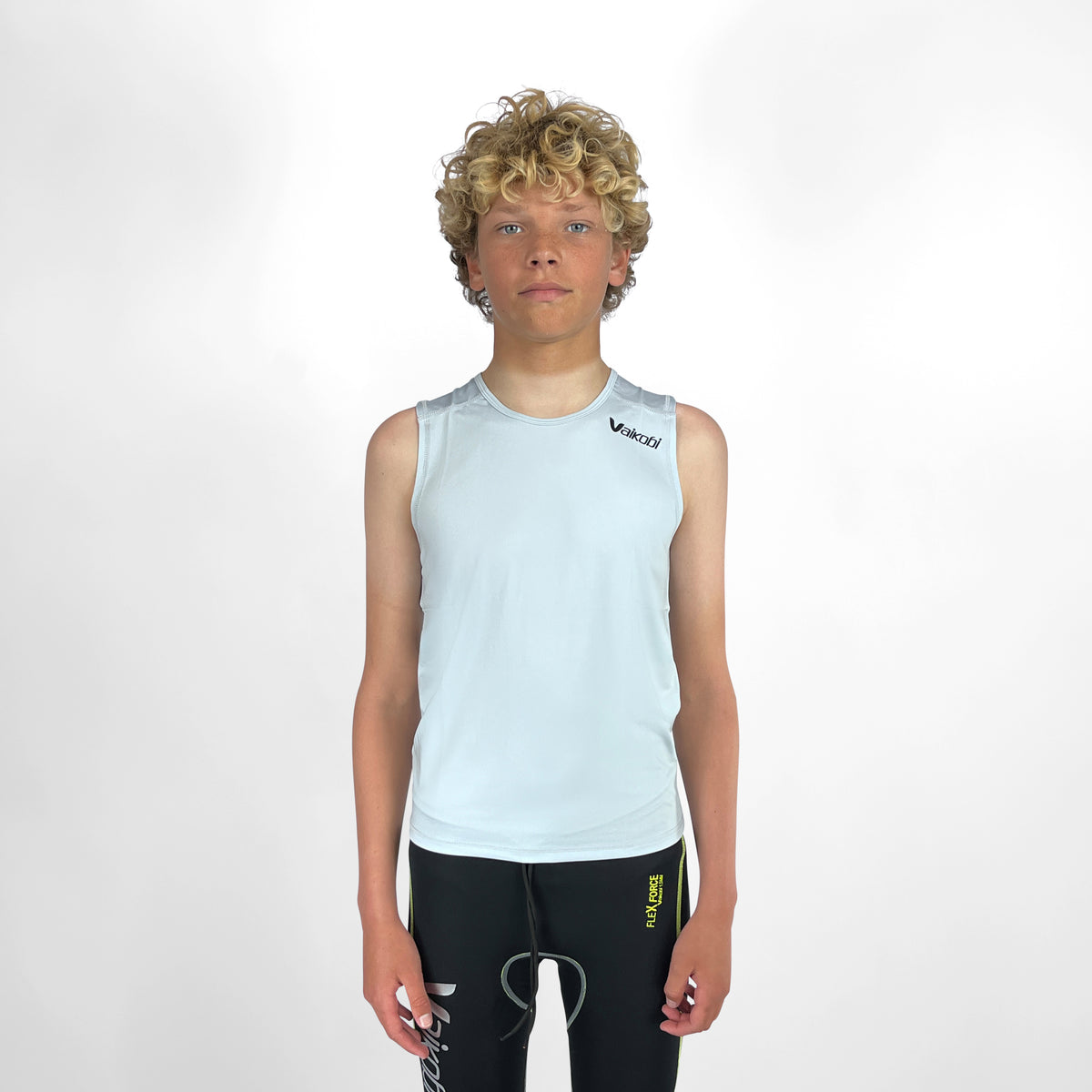 Youth UV Spandex Race Vest - Silver
