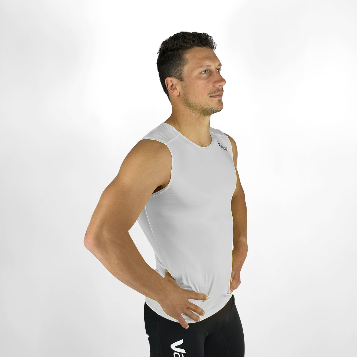 UV Spandex Race Vest - Silver