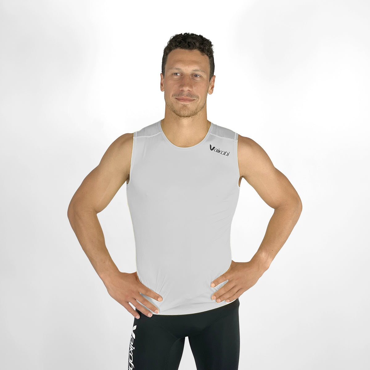 UV Spandex Race Vest - Silver