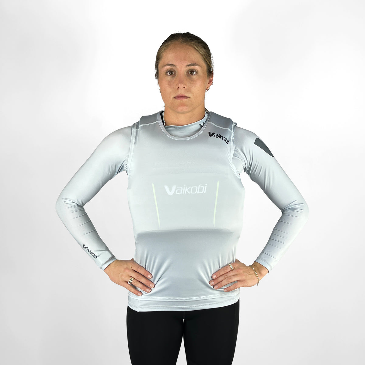 UV Spandex Race Vest - Silver