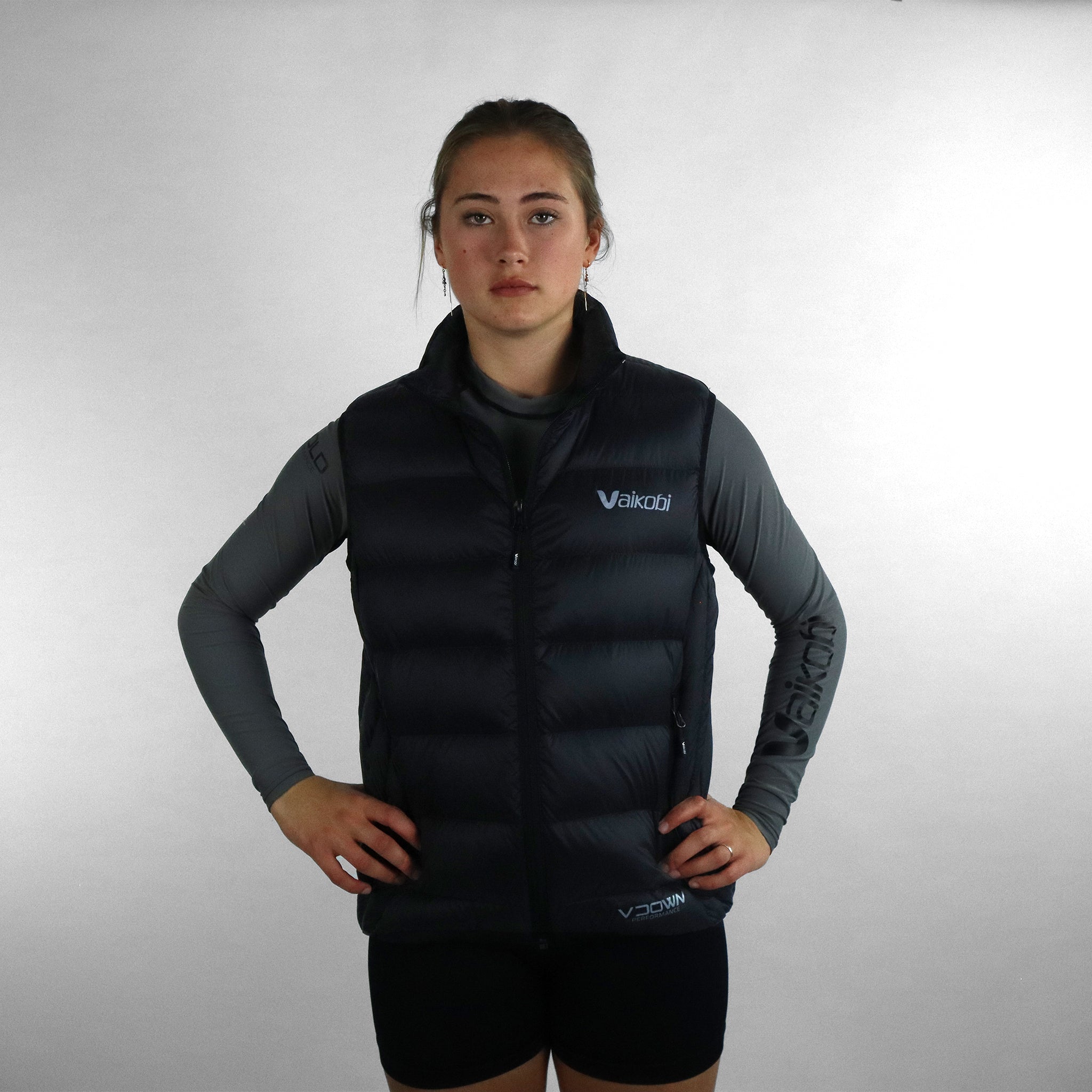 Vaikobi Down Vest - Black