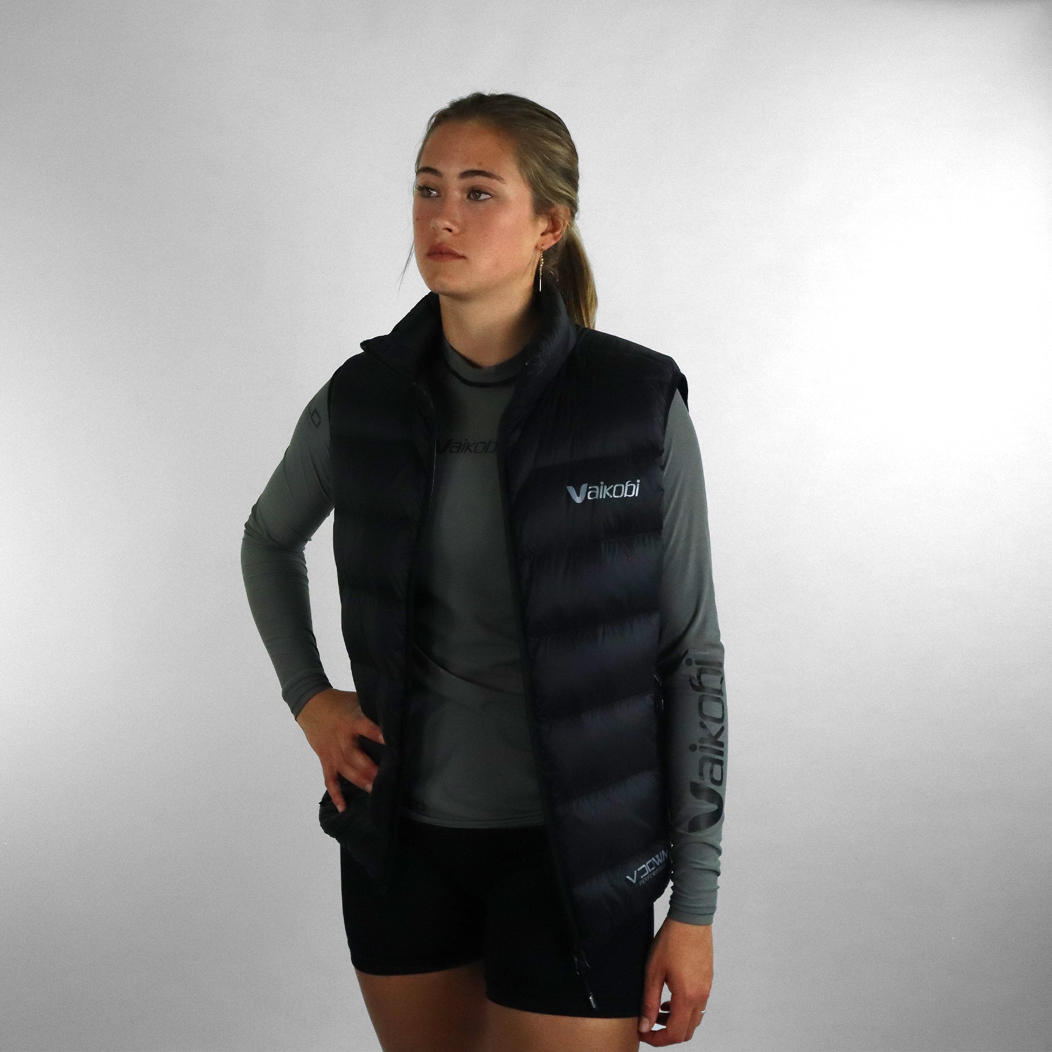 Vaikobi Down Vest - Black