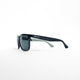 Viento Polarized Sunglasses (Black/Smoke)