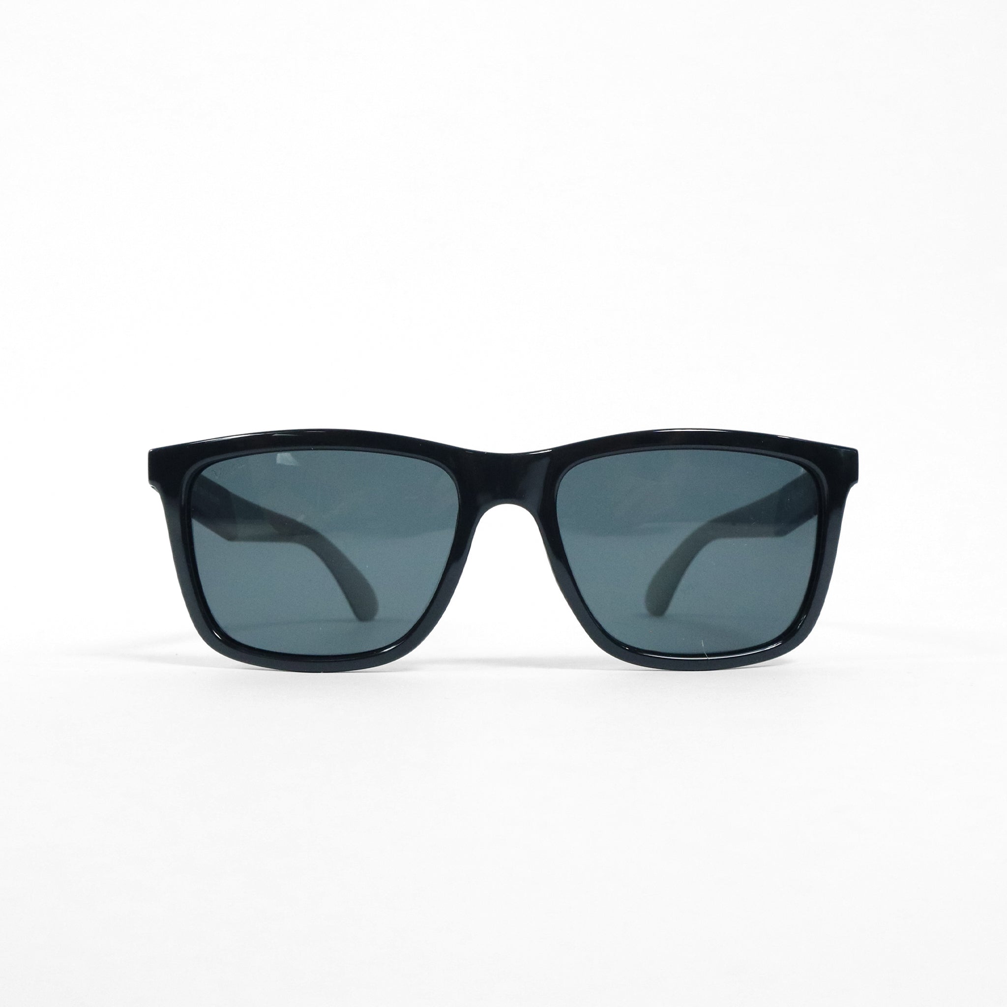 Viento Polarized Sunglasses (Black/Smoke)