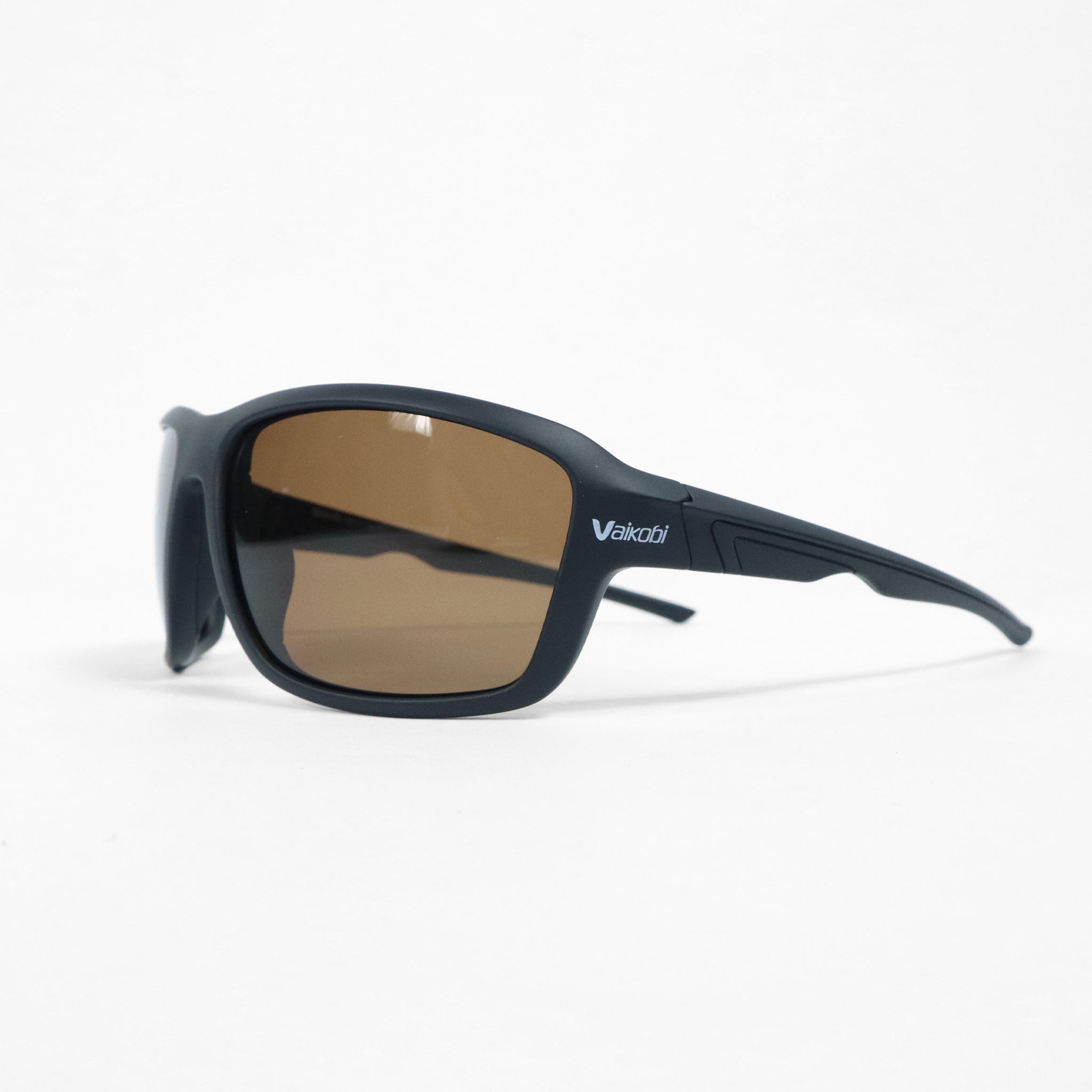Garda Polarized Sunglasses (Black/Amber)