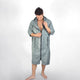 Full Zip Hooded Towel - Grey