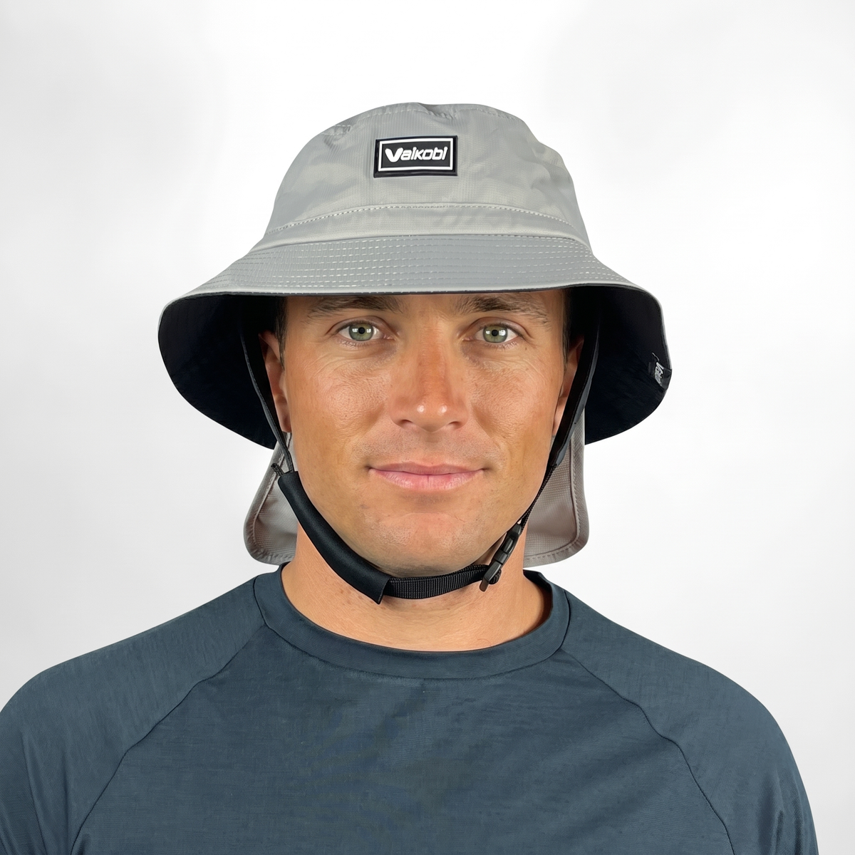 Downwind Surf Bucket Hat - Light Grey