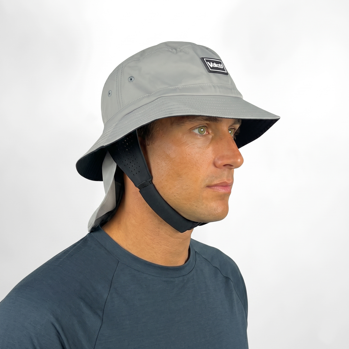 Downwind Surf Bucket Hat - Light Grey