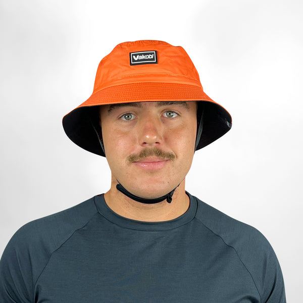 Downwind Surf Bucket Hat - Orange | Vaikobi