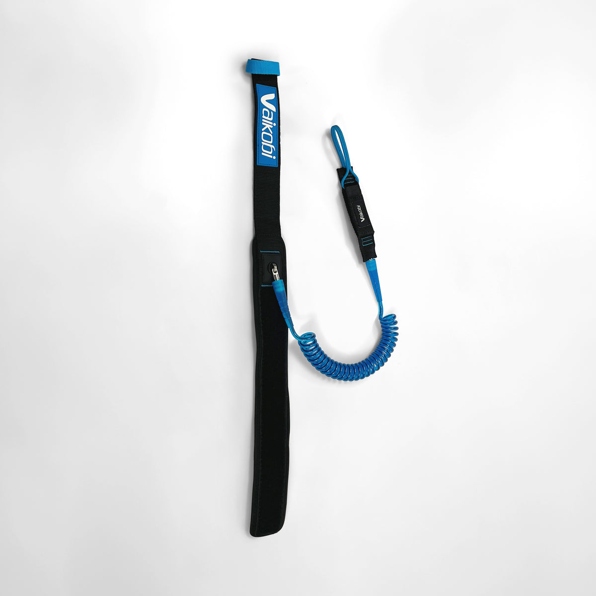 Ocean Fixed Calf Leash - Cyan