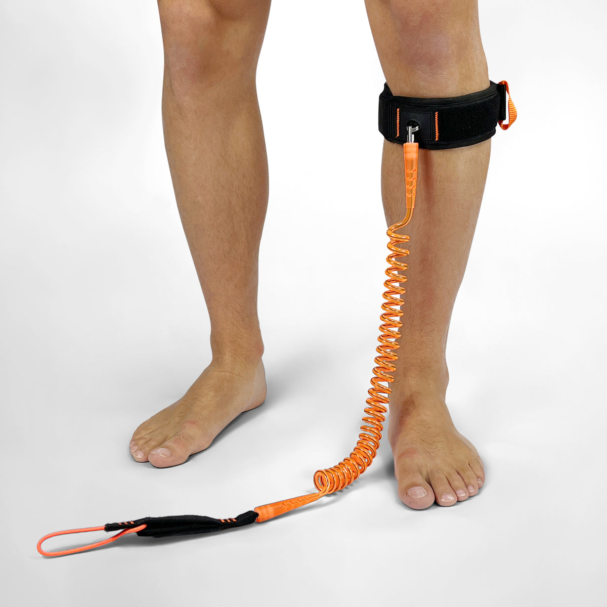 Ocean Fixed Calf Leash - Orange