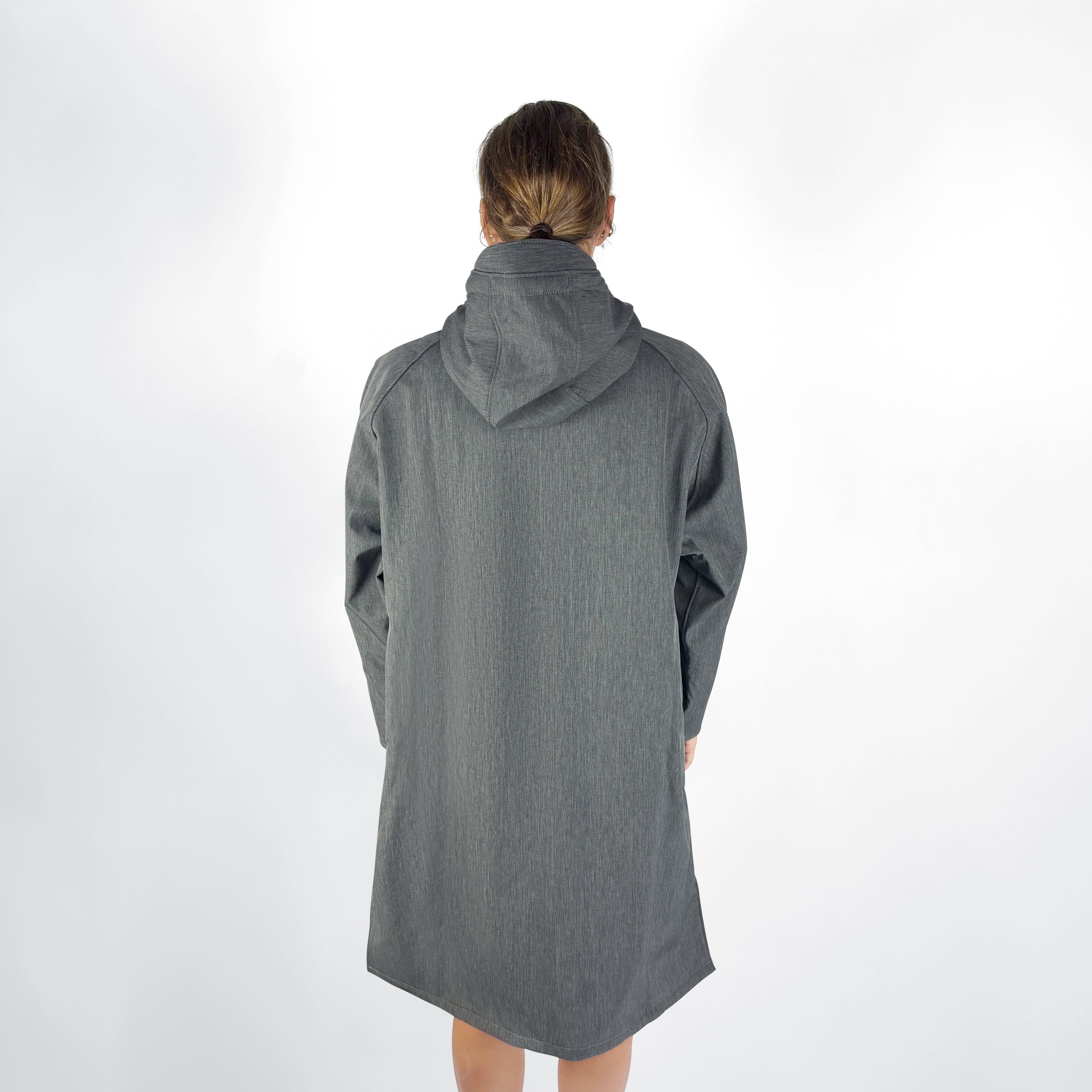 Beach Coat - Grey/Orange