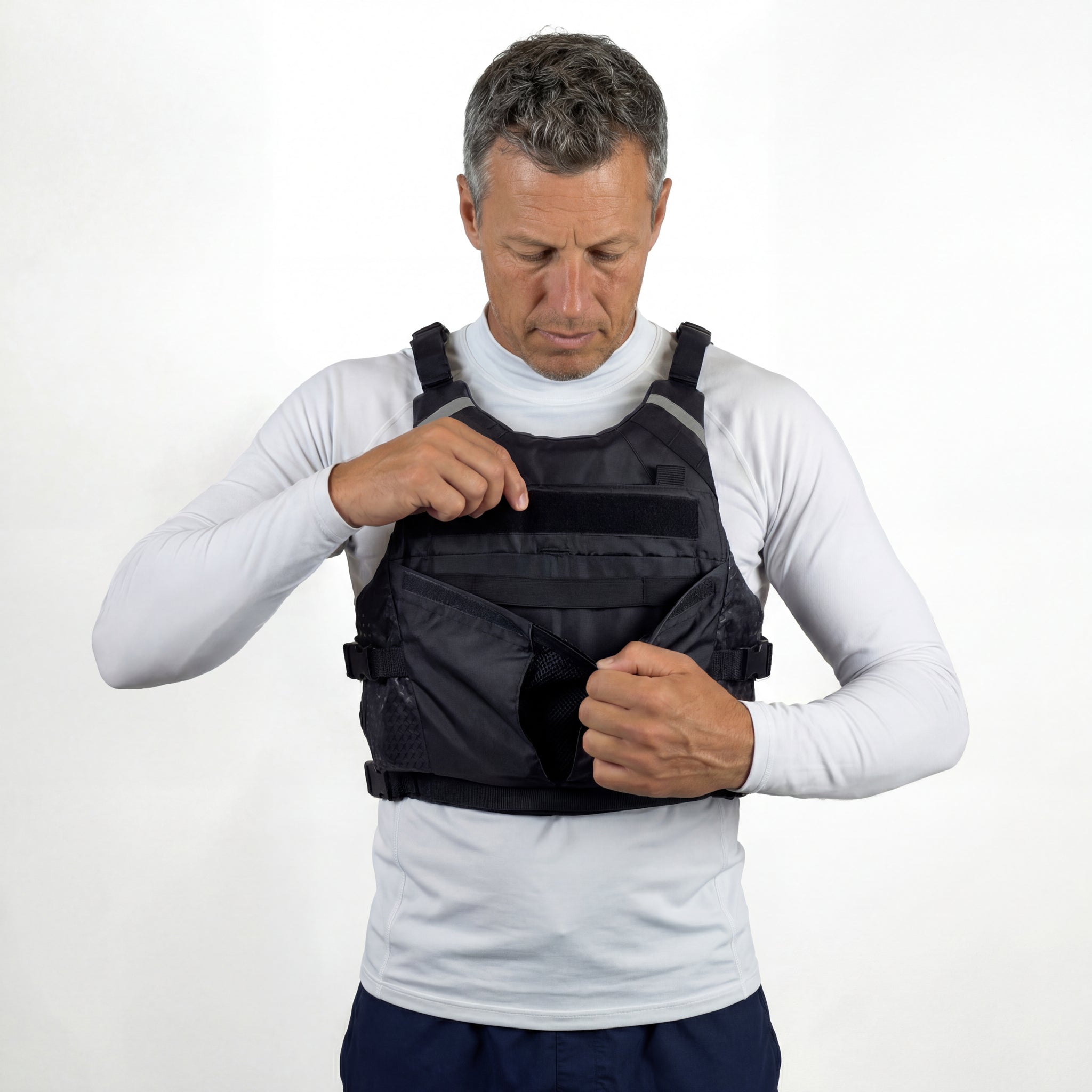 VXPII PFD Life Jacket - Black | Vaikobi
