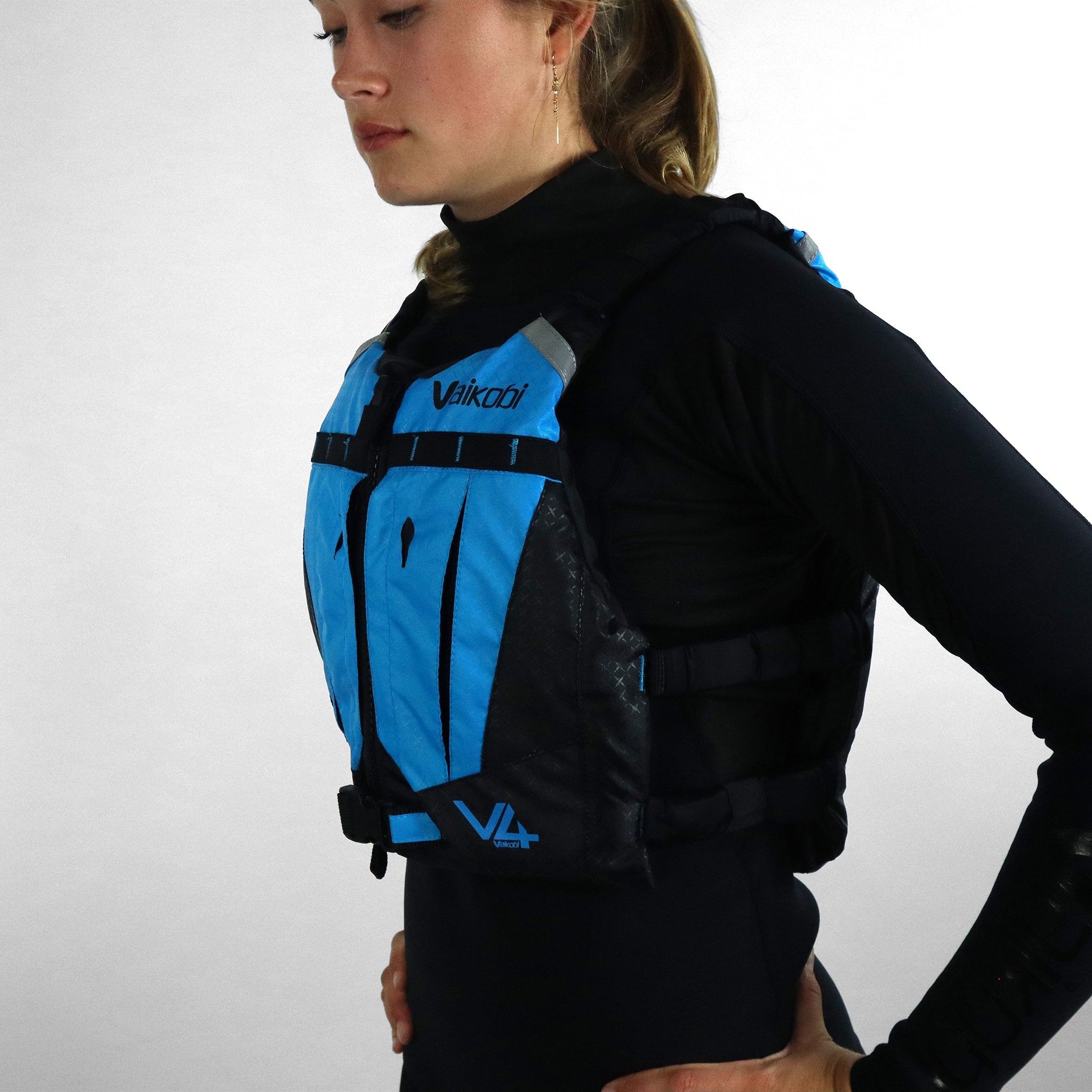 V4 Ocean Racing PFD Life Jacket - Cyan
