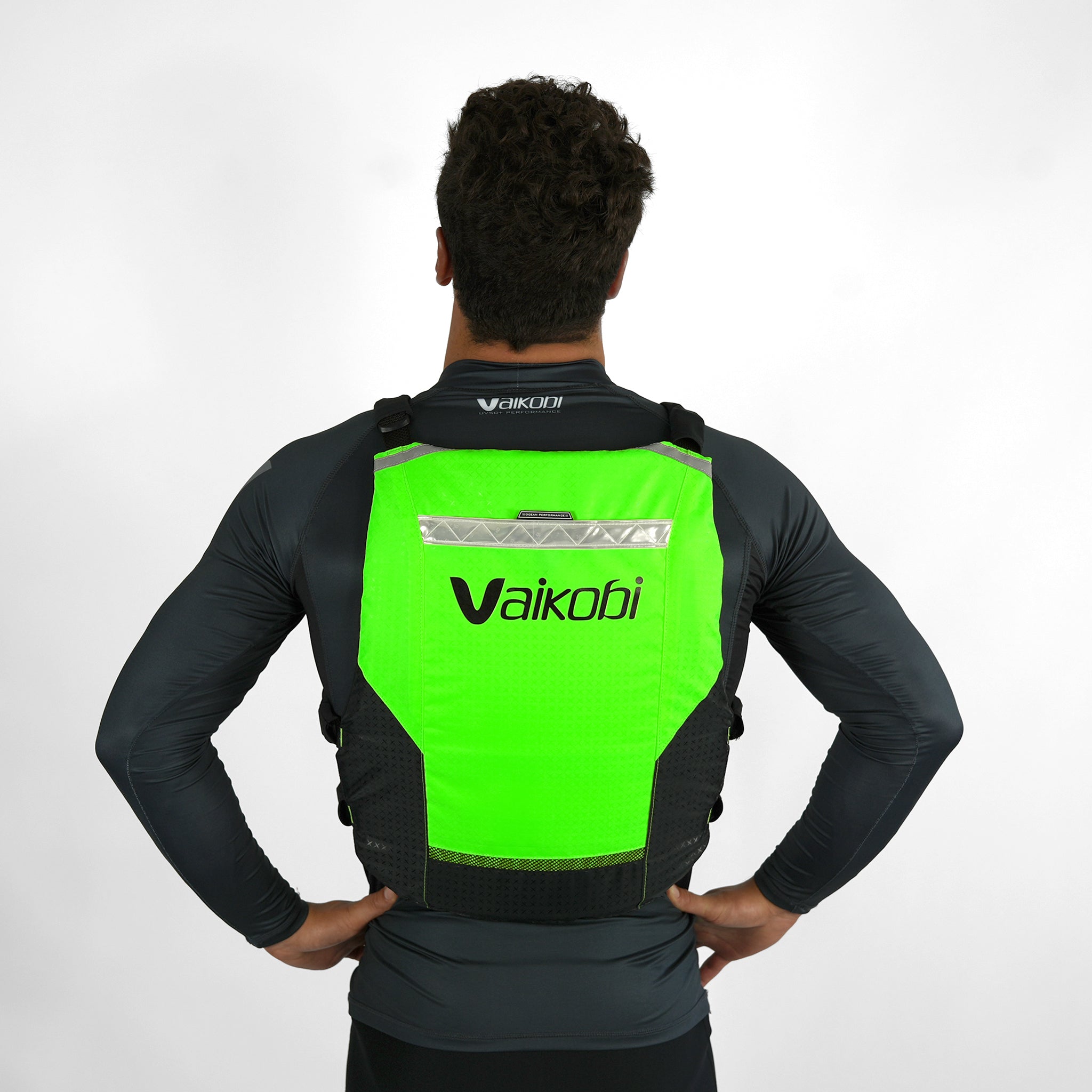 V4 Ocean Racing PFD Life Jacket - Green | Vaikobi