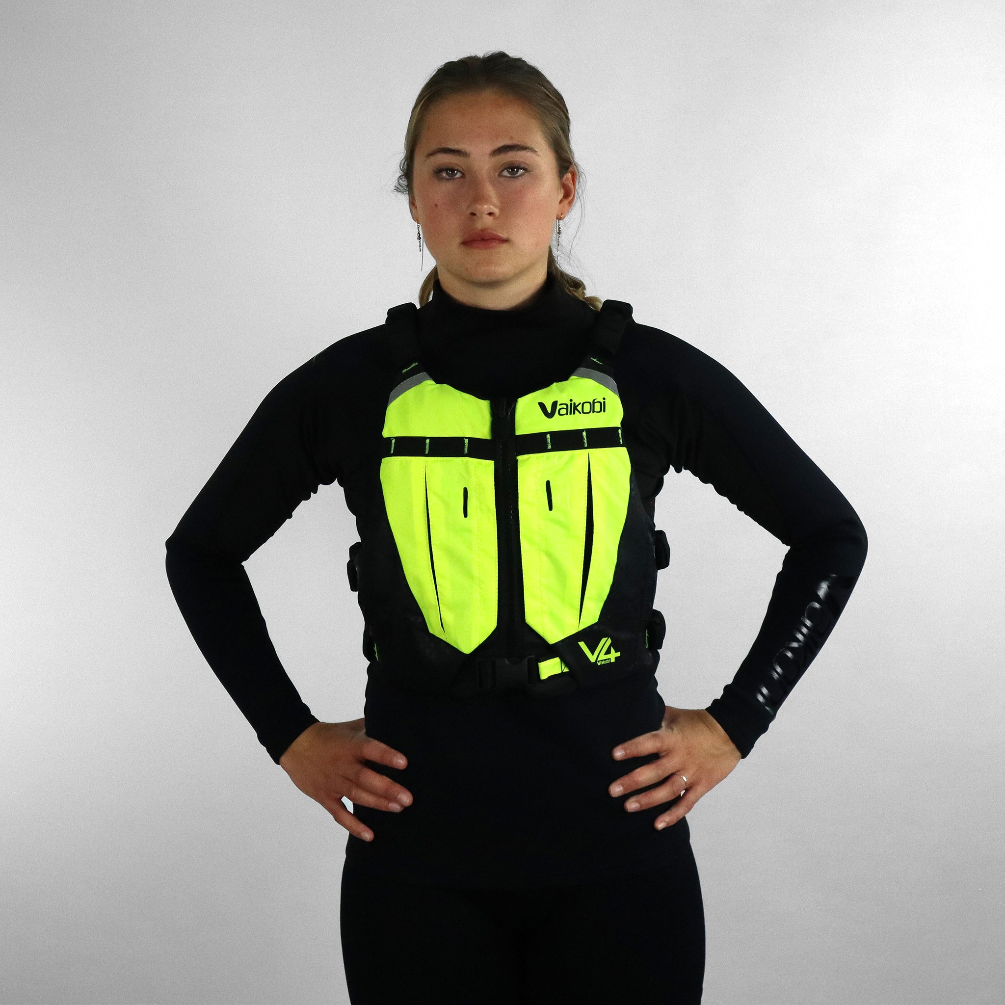 V4 Ocean Racing PFD Life Jacket - Fluro Yellow